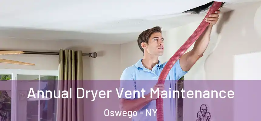  Annual Dryer Vent Maintenance Oswego - NY
